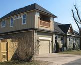 A new garage and 2nd story master suite greatly expanded this home's living space. 